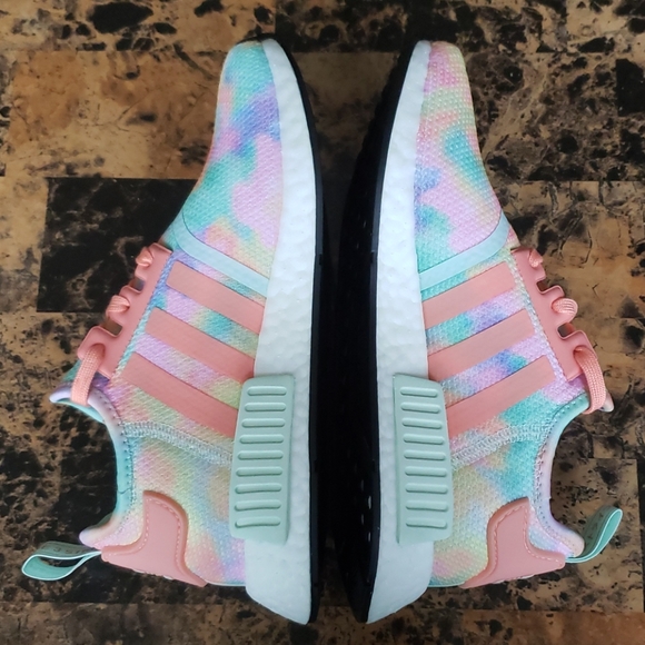 Adidas NMD R1 Tie Dye Athletic Sneakers - Size 8 - Picture 11 of 16